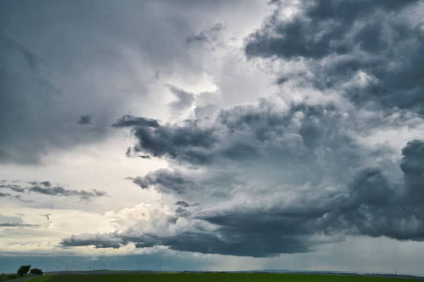 istock weather / heavy rain / clouds / climate change 1367183922