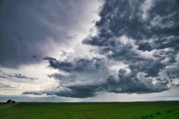 istock weather / heavy rain / clouds / climate change 1367184493