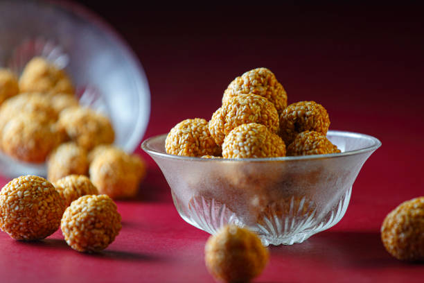 istock Til Gul OR Sweet Sesame Laddu 1367188477