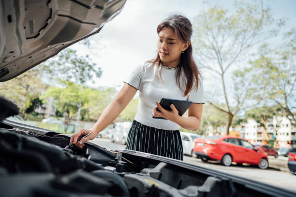 istock An Asian Insurance adjuster inspecting damage to vehicle 1367189647