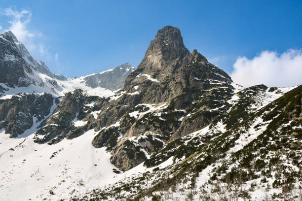 The photo was taken in the Slovak Tatras near the green Kieżmark pond
