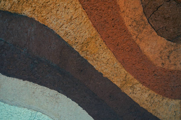 istock Form of soil layers,its colour and textures,texture layers of earth,Soil background 1367189863