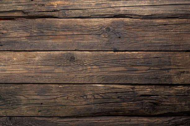 istock Background of old wooden boards. 1367189942