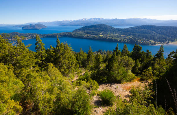 istock Lago Nahuel Huapi and Cerro Campanario 1367198397