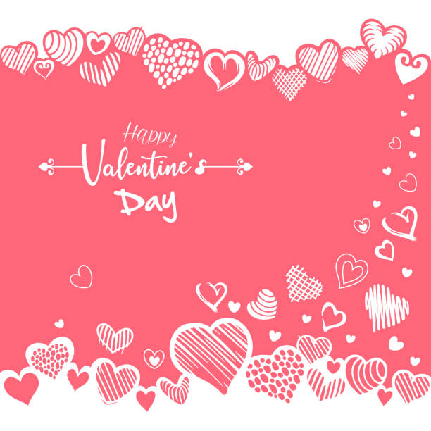 walentynki tło - vector backgrounds valentines day style stock illustrations