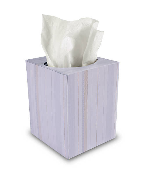 istock Box of Tissue Paper 136721950
