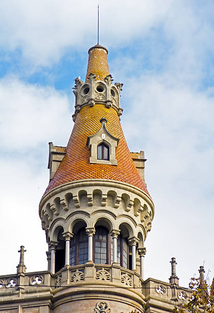 istock Tower in Paseo de Gracia, Barcelona Spain 136722072