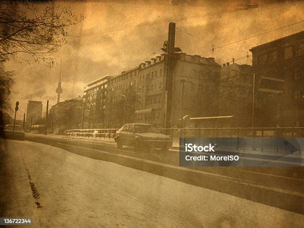 Papel Antigo Textura De Cidade De Berlim - Fotografias de stock e mais imagens de 1940-1949 - 1940-1949, Cidade, Alemanha