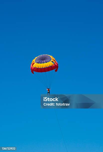 Parachuting Stock Photo - Download Image Now - Activity, Adult, Adults Only