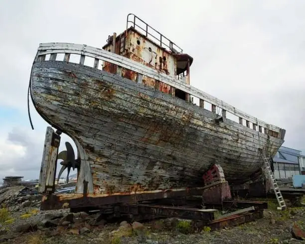 Photo of Akranes ship ruin, Akranes, Iceland