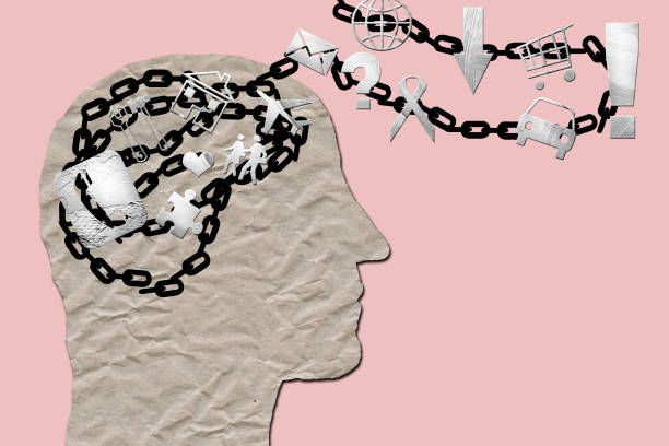 istock Mental health relative brochure, anxiety; stress 1367239100