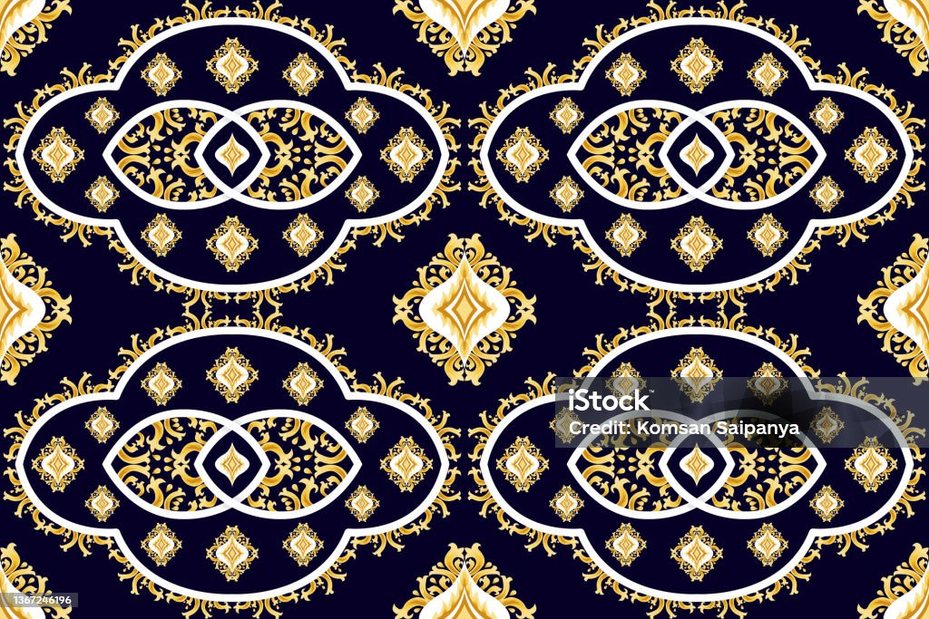 Motif Rococo Patchwork Pattern Ethnic Pattern Design Baroque Rococo Seamless Patterns Aztec Fabric ...