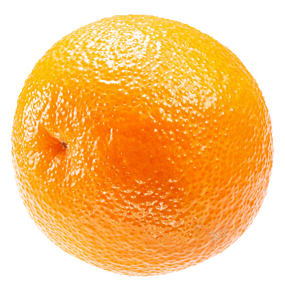 sweet tangerine on a white background with clipping path.