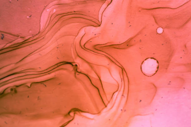 istock Abstract bright color fluid background, hand drawn alcohol painting, liquid ink technique texture for backdrop design 1367251849