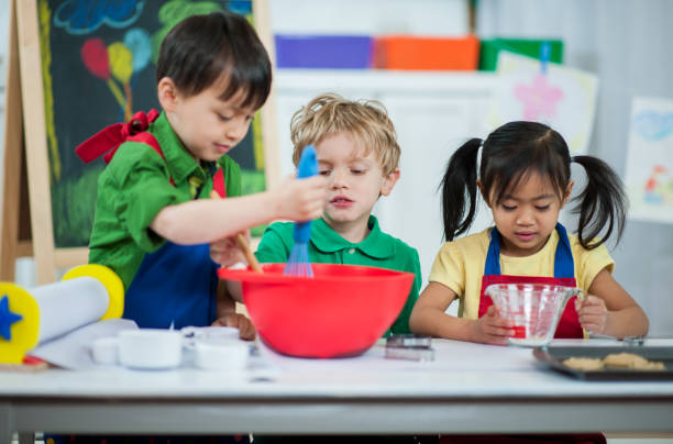 istock Preschool Children Baking 1367258860