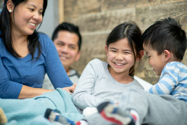 istock Family Slumber Party 1367264196