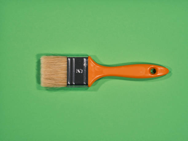 istock a new painter's brush on green background 1367264261