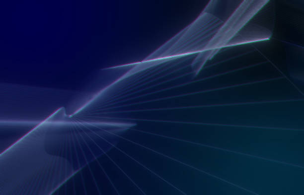 istock Abstract background made of animated lines 1367278666