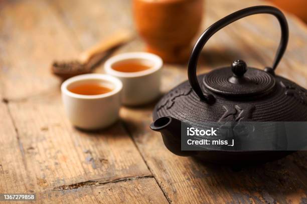 Traditional Asian Tea Stock Photo - Download Image Now - Dried Tea Leaves, Tea - Hot Drink, Tea Crop