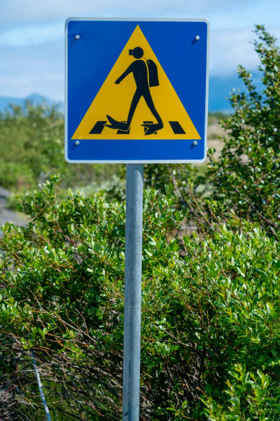 istock Caution, Thingvellir National Park Snorkeling area at Silfra, Iceland 1367286081