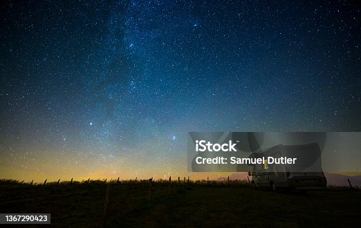 istock Camping under the stars 1367290423