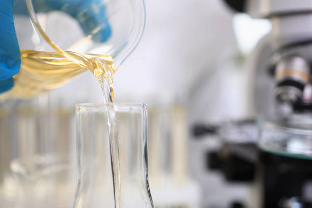 istock Microbiology and chemistry in lab room 1367290597