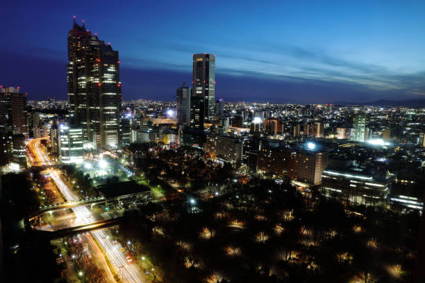 istock Night of Shinjuku 1367291423