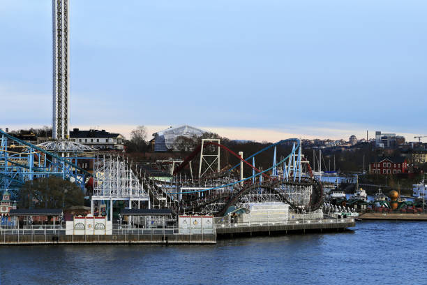 istock Stockholm Eclipse waterfront view, amusement park. Stockholm, Sweden 1367295129