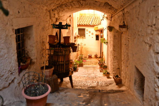 istock The medieval village of Itri, Italy. 1367295448