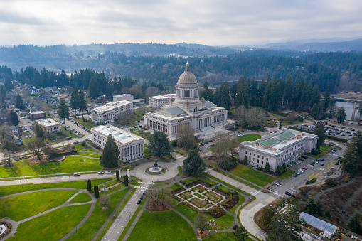 Washington State Capitol building in Olympia, Washington