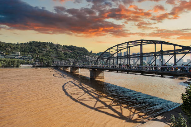 istock The Colorful Yellow River In Lanzhou 1367307726