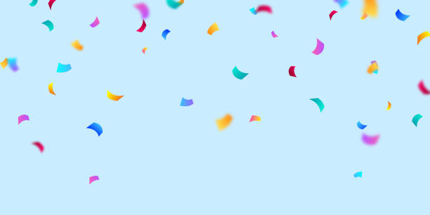 istock Background vector illustration with confetti. Beautiful colors for parties or celebrations. 1367307808