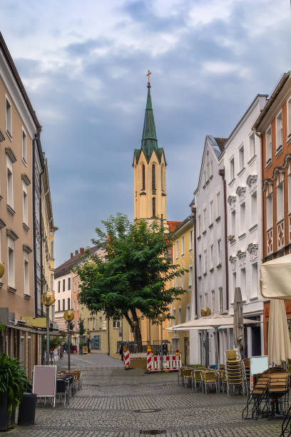 istock Street in Passau, Germany 1367311262