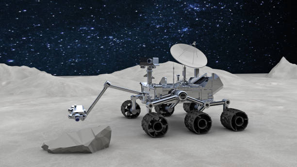 bezzałogowy łazik księżycowy - mars rover mission zdjęcia i obrazy z banku zdjęć