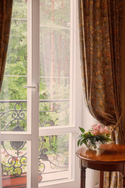 istock bouquet in vintage interior on background window 1367319953