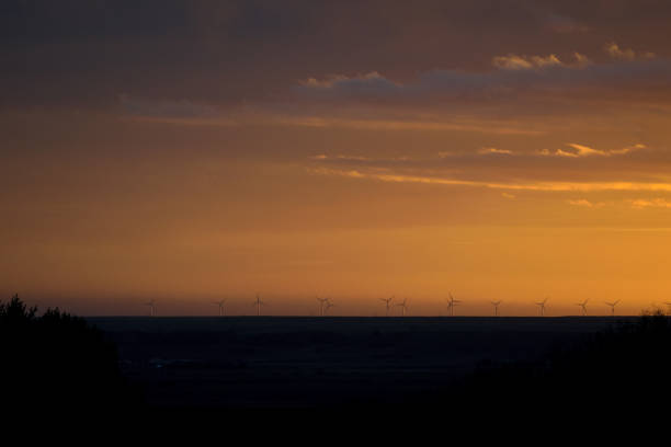 istock renewable energy, windmills, great for graphic resources. 1367322976
