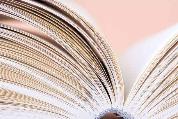 istock Macro view, edges of opened book 1367330887