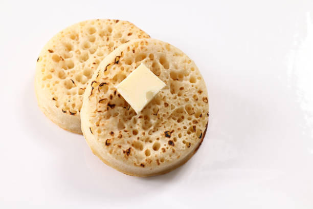 istock Traditional English Crumpets or Muffins 1367331229