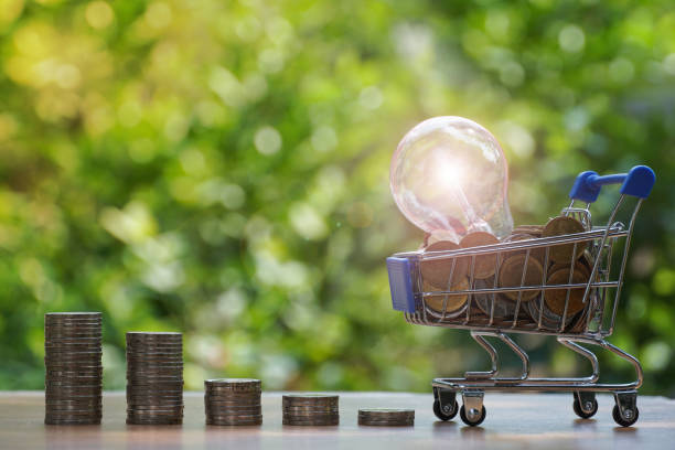 istock light bulb with coins stack increase business growth. business sustainable financial concept. 1367343388