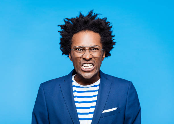 istock Portrait of angry man 1367343703