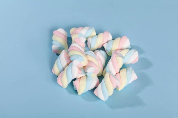 istock Multicolored Marshmallows - Tasty, Colorful And Fluffy Marshmallows. 1367345318
