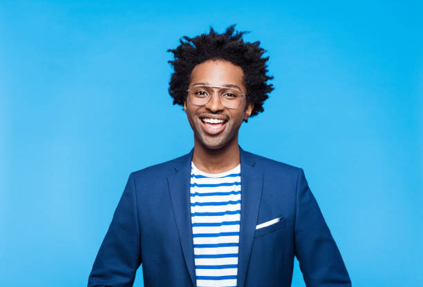 istock Portrait of cheerful man 1367346922