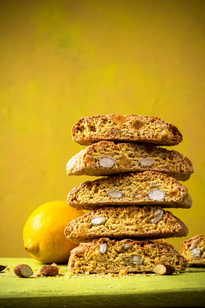 istock Italian Cantuccini almond biscuits cakes 1367352778