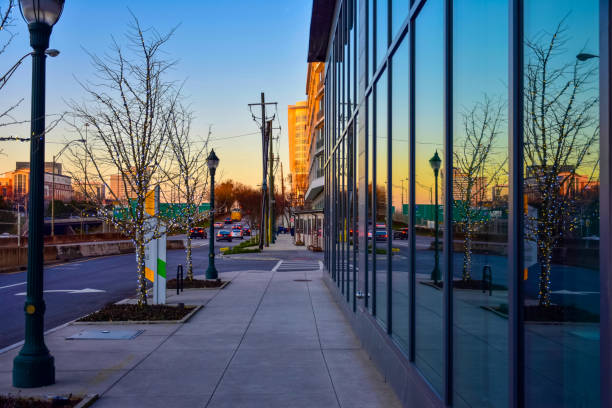 istock Midtown Atlanta landscape during Sunset Hour 1367356936