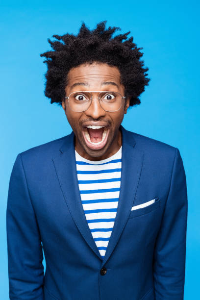 istock Portrait of terrified man 1367358136