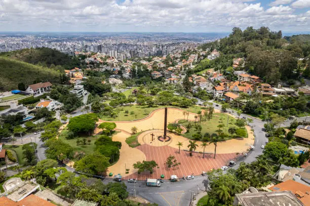 "Papa's Square" in Belo Horizonte, in Minas Gerais, Brazil.