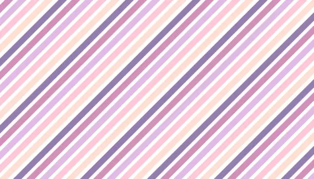 Vector illustration of Abstract pastel rainbow background. Modern colorful stripe pattern wallpaper. Vector illustration.