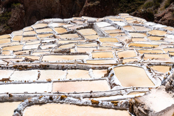 istock Salt Mines of Maras in Peru 1367363791