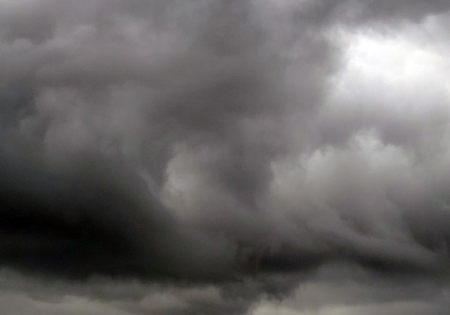 Dramatic stormy sky for use as a background.