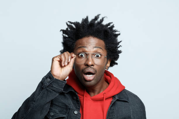 istock Shocked man in red hoodie 1367368398